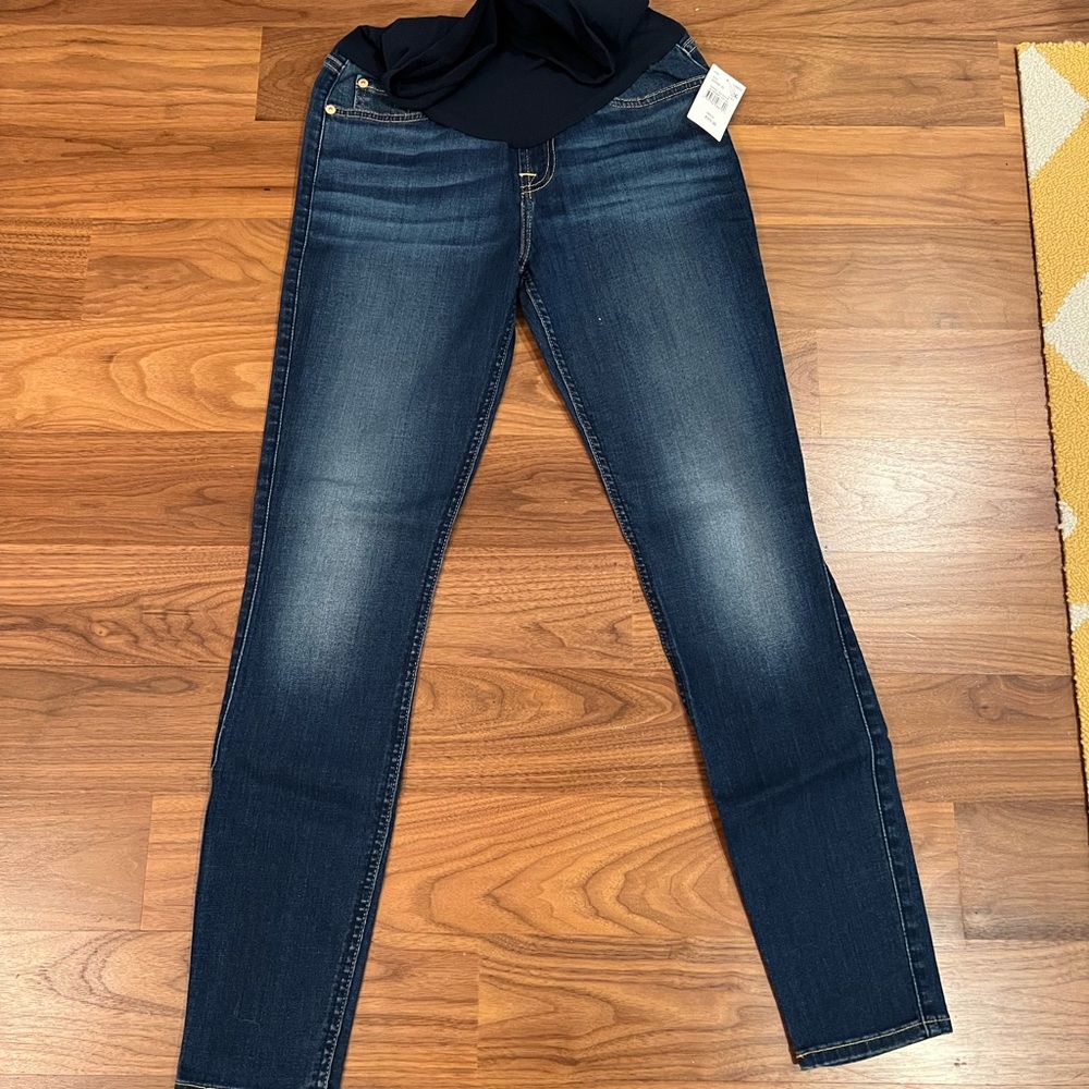 7 For All Mankind Secret Fit Belly B(AIR) Ankle Skinny Jeans (size 26)